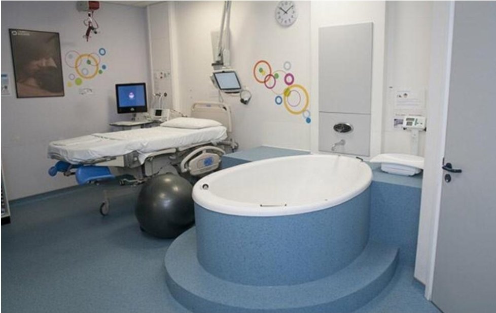 3/Mcm ini contoh gov hosp dekat UK. 1 pt per room w attached bathroom. Alhamdulillah suami masih teman bersalin waktu covid ni LR at Manchester University Hospital (pic Google)