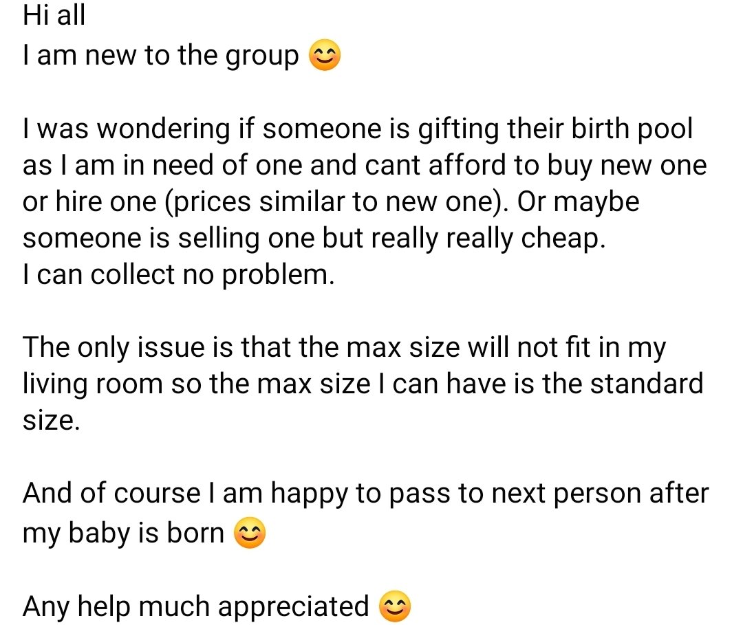 Hanya low risk pregnancy je boleh bersalin dekat rumah or birth centre. Kalau high risk mmg kena kena beranak kat hospital.Mostly dekat sini prefer water birth dekat rumah, tp since covid, mostly prefer water birth at hospital 