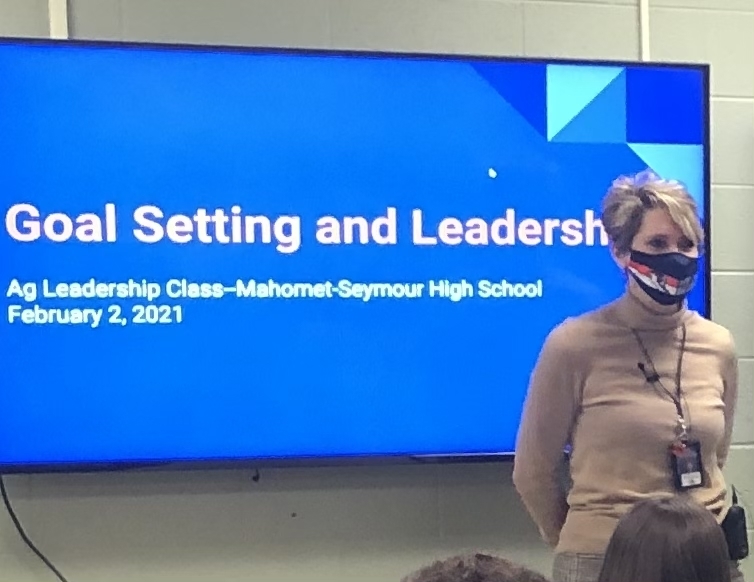 MSHSBulldogs's tweet image. Ag Leadership students learned about leading and setting goals from Superintendent Dr. Hall today in class! Great conversations!