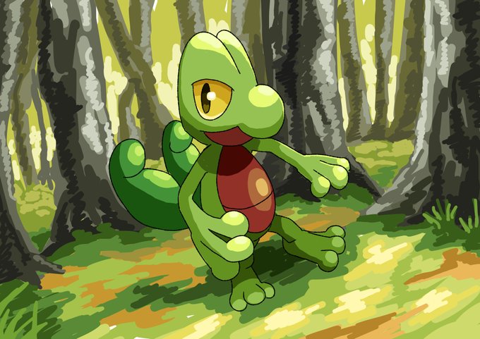 キモリのtwitterイラスト検索結果 古い順