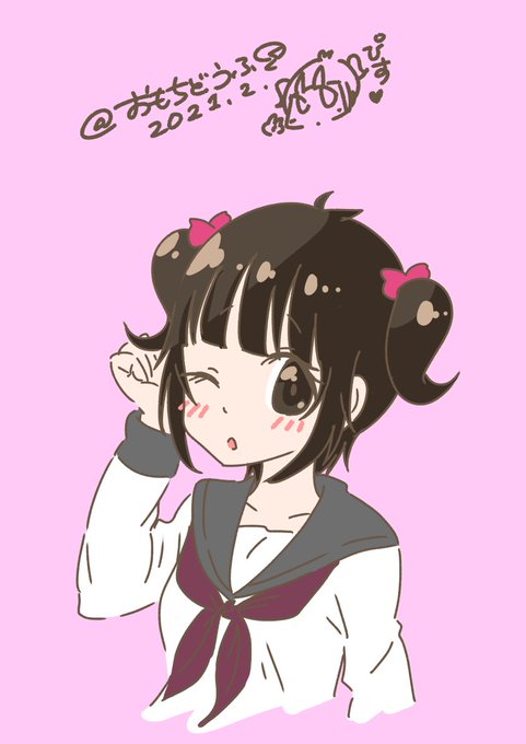かわいい髪型のtwitterイラスト検索結果