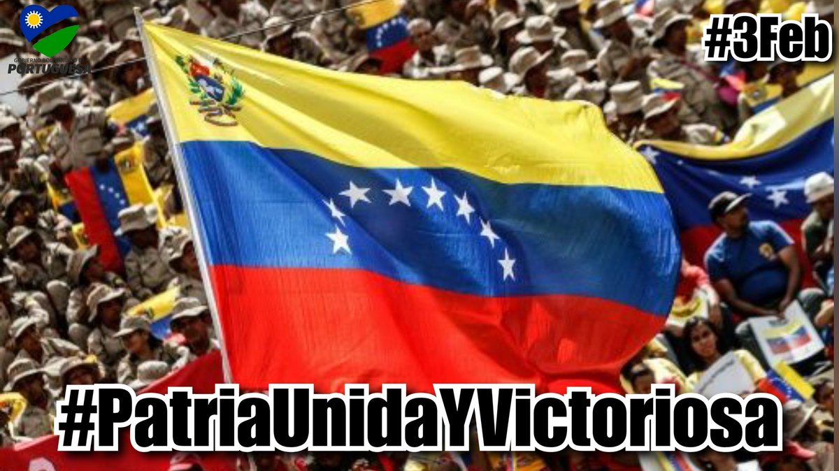 🅔🅣🅘🅠🅤🅔🅣🅐 🅓🅔🅛 🅓🅘́🅐 #️⃣🇻🇪
#3Feb | #PatriaUnidaYVictoriosa 

Si algo ha caracterizado a la Revolución es el trabajo y la dedicación a la causa Popular.
¡Unidad, lucha, batalla y victoria!