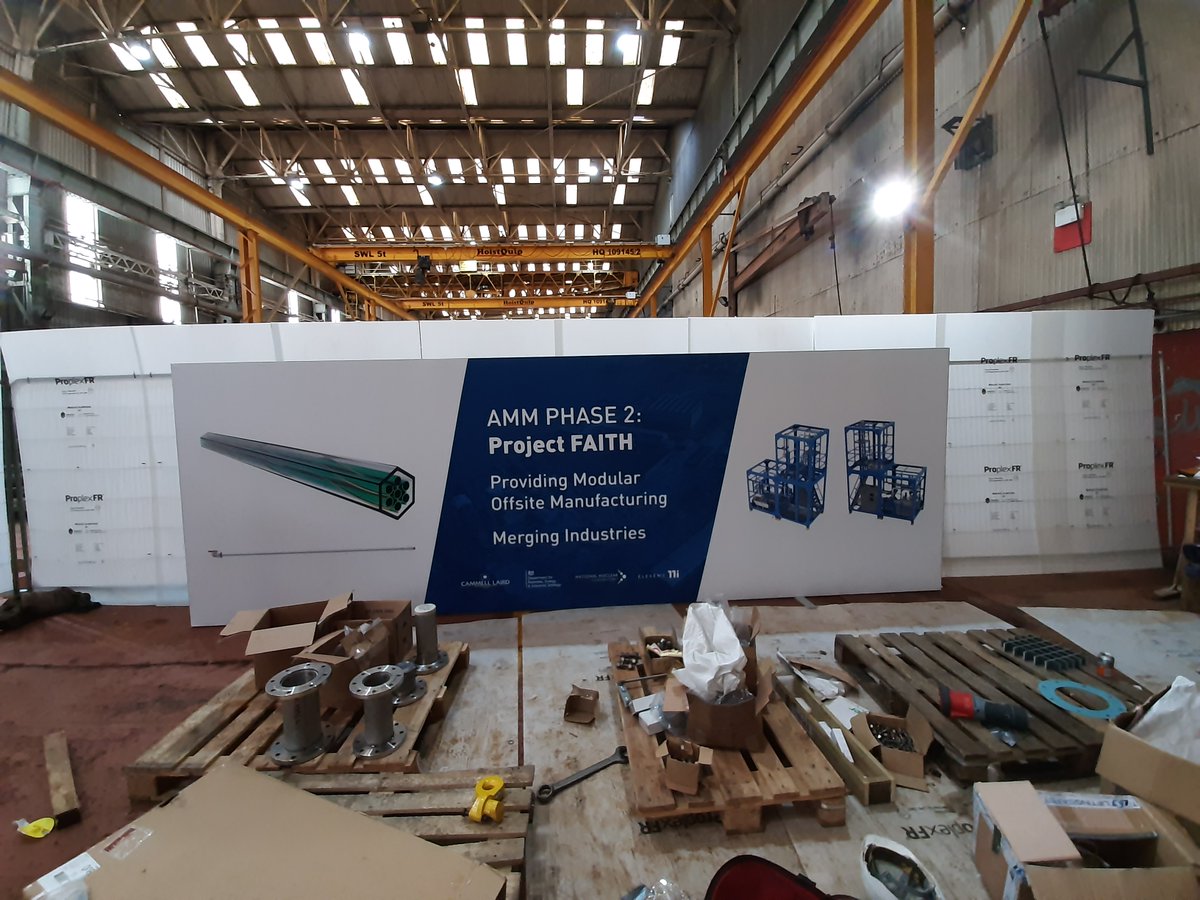 Glenton Media & Events (@glentonmedia) on Twitter photo 6m graphic install for <a href="/CammellLaird/">Cammell Laird</a> in relation to commissioning of #projectfaith. Good to back doing #exhibitions #installs again 6m graphic install for <a href="/CammellLaird/">Cammell Laird</a> in relation to commissioning of #projectfaith. Good to back doing #exhibitions #installs again