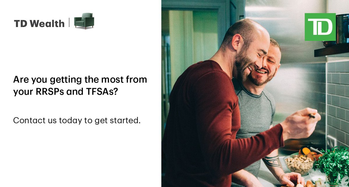 At TD Wealth, we can help you make the most of your tax-efficient accounts by drawing upon our vast experience and market research to help you choose investments wisely. Our clients trust us to help protect and grow their hard earned assets – let us do the same for you. #financia