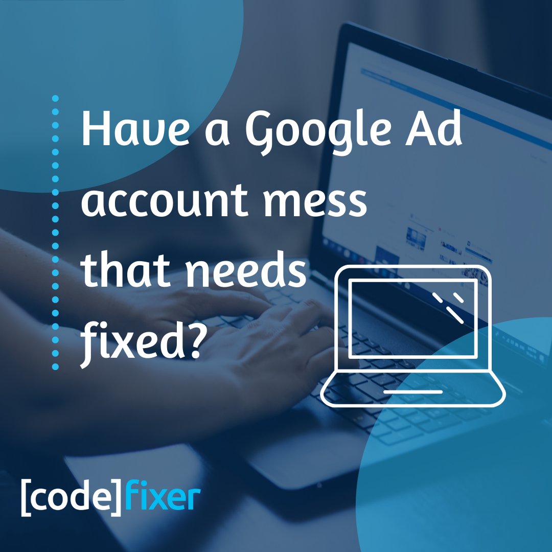 codefixer's tweet image. Day 16/28 Top Google Ads Tricks & Tips
Have you royally mucked up something on your Google Ads account by mistake and worried about how you’re going to get yourself out of this mess? 🤷♀️
 Google Ads 'Change History' might just help!
Find out more > codefixer.com/top-28-google-…