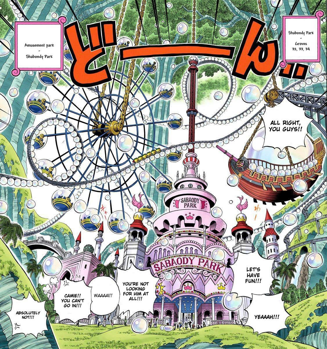 OnePieceColor's tweet photo. Sabaody Park📍 https://t.co/yADiIvyyYK