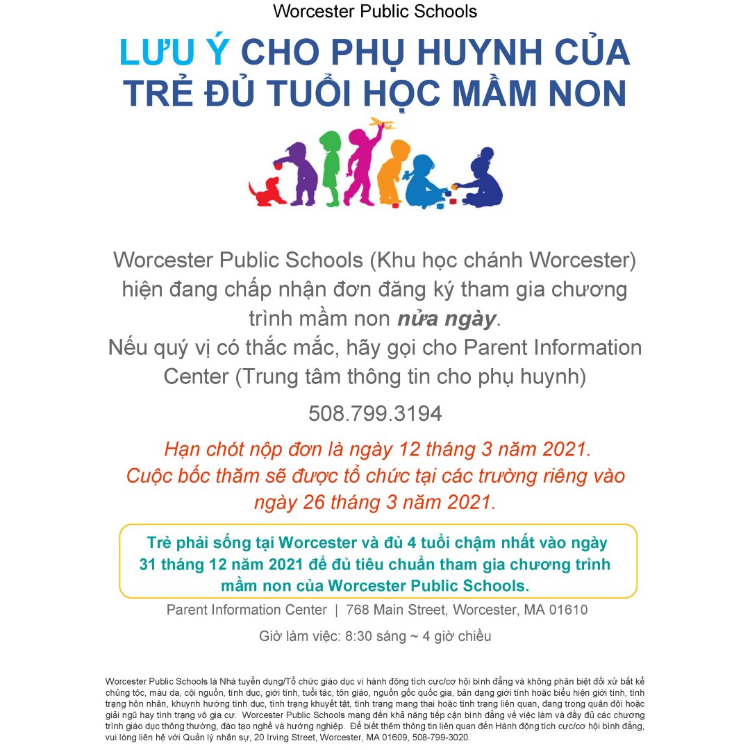 Worcester Public Schools Calendar 22 23 prntbl