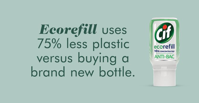 FoodForAldgate's tweet photo. Thanks to @UkCif and @InKindDirect we've been able to provide the super ant-bac #EcoRefill Cif cleaner. #ChristChurchPantry #FoodForAldgate https://t.co/FwI5NvjvHd