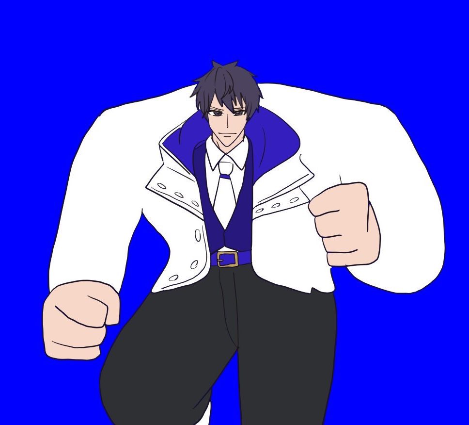 Hnk Go まかせろ 肩幅3メートルの俺がシャイロックの肩を掴む ぷゆのイラスト