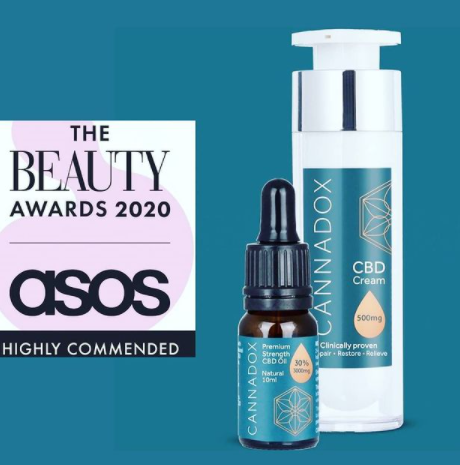 sunnybirdpr's tweet photo. Congratulations to @cannadox for being awarded 'Highly Commended' at the 2020 ASOS Beauty Awards for its CBD oil and cream products! 👏👏 An amazing achievement to be recognised amongst other incredible beauty brands- well done Hayley and the team! 🙌
#CBDoil #CBD #ASOSbeauty https://t.co/upawMGfUlc