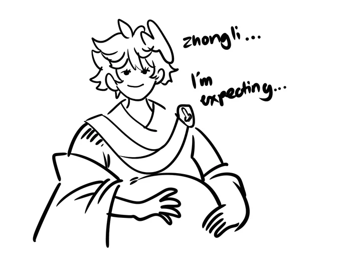 does anyone have the original image of mpreg Call me Emperor Childe please i need it for sciece
it look like this- 