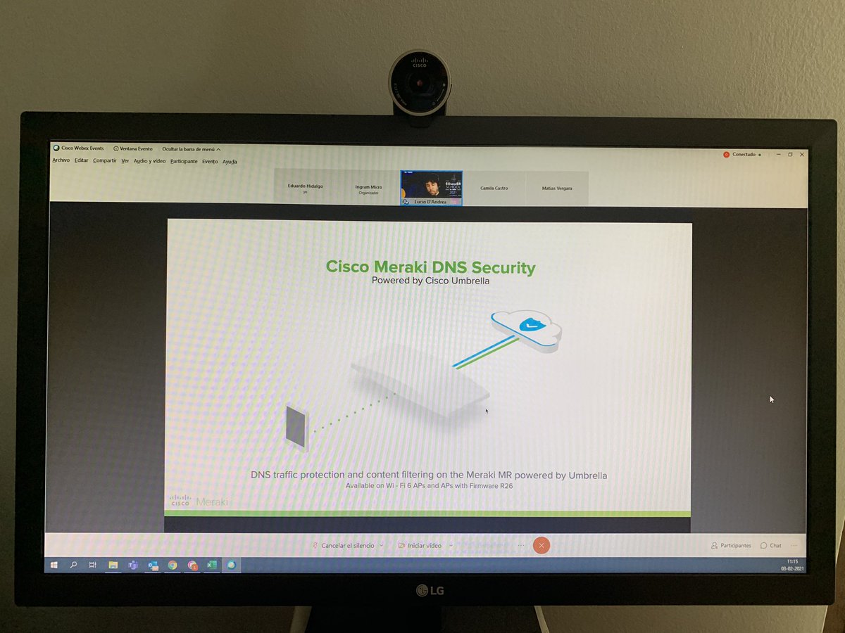 Edu_Hidalgo's tweet photo. Ahora en la sala 1 de nuestro #IngramSummerSchool  Lucio D'Andrea presentando lo muevo de Cisco Meraki y en la sala 2, Nelson Javier Sánchez mostrando cómo funciona la herramienta Total Partner View!!
 #ciscodesigned #servicios #webex #meraki https://t.co/5OtbOxEsHG
