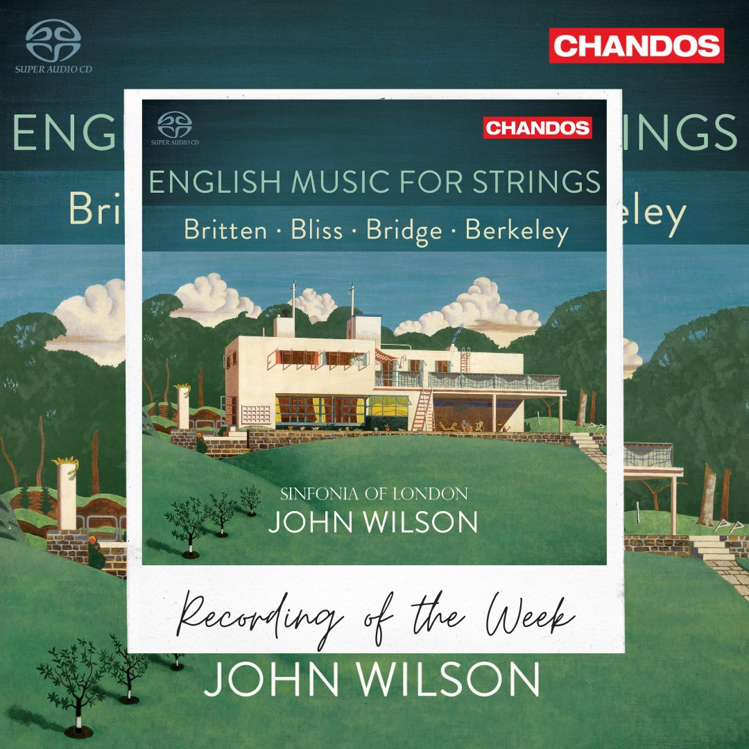 naxos_uk's tweet photo. This beautiful album cover features a painting by #EdwardWadsworth of Bliss’s house, Pen Pits, built for him in 1935 🌲
JW & @SinfoniaOfLondn offer a new album of English music for strings on @ChandosRecords 🎻 Awarded #recordingoftheweek by @PrestoMusicCom it cannot be faulted! https://t.co/HTCxf2WlNE