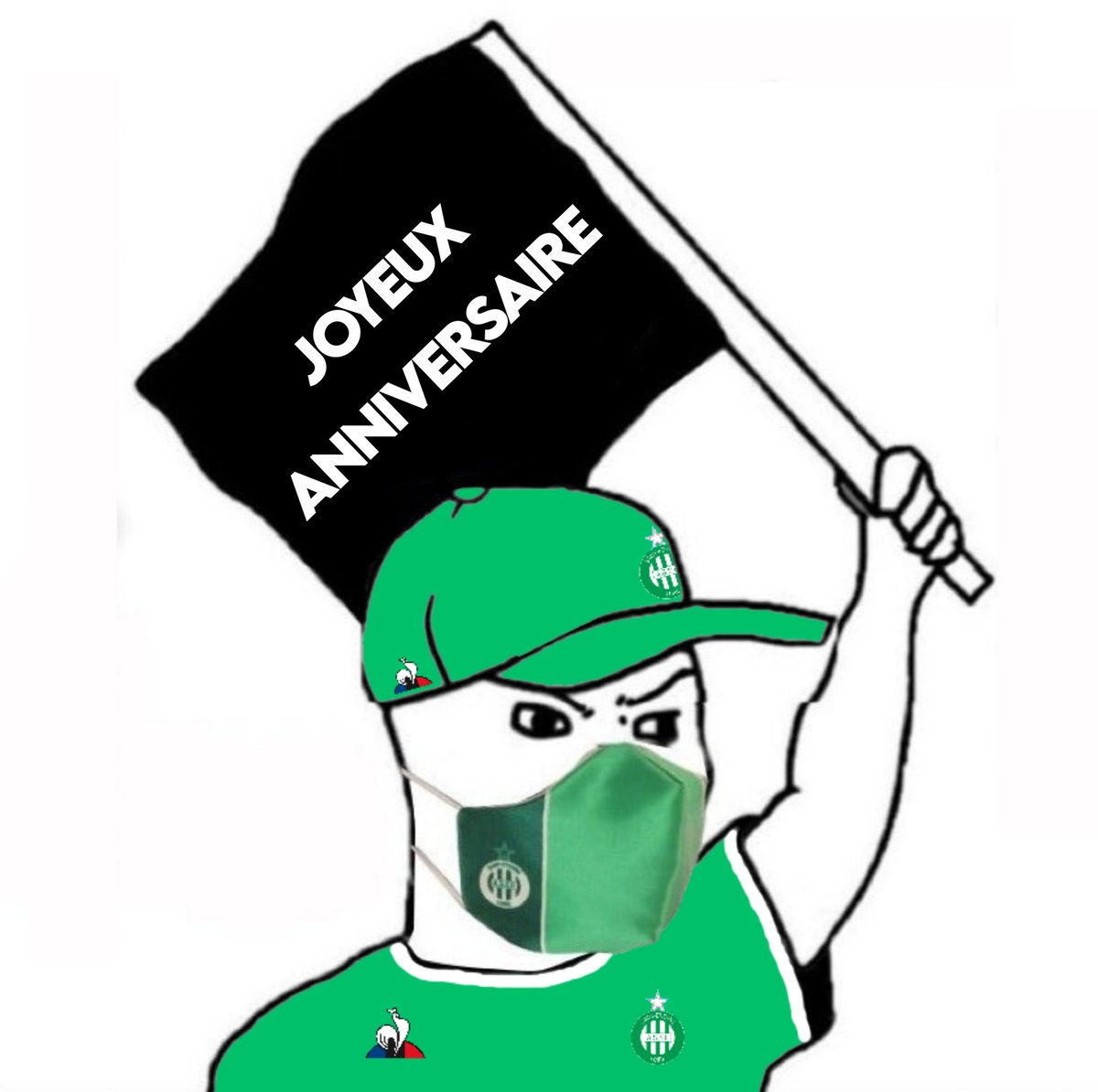 As Saint Etienne 𝐉𝐨𝐲𝐞𝐮𝐱 𝐚𝐧𝐧𝐢𝐯𝐞𝐫𝐬𝐚𝐢𝐫𝐞 B Fall Notre Jeune Portier Fete Ses 2 0 Ans Aujourd Hui