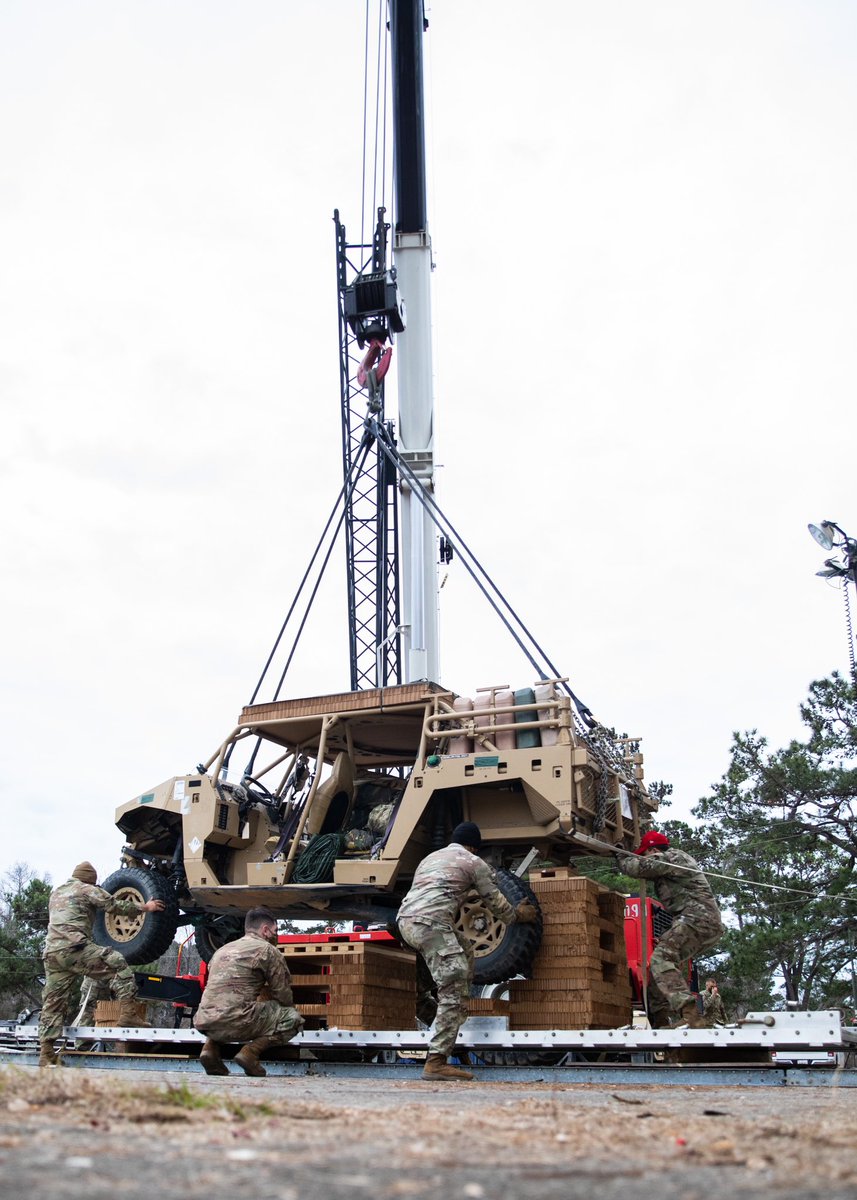 As the Paratroopers were issued their assigned weapons and readied their communication equipment for movement to Charleston, support personnel were already in South Carolina accomplishing another important enabling part of the mission.