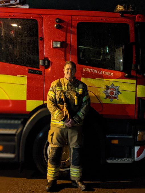 As we say goodbye to @nickg0804 we also want to wish him the very best in his new role, which he will undoubtedly succeed in. 
From the crew <a href="/BurtonFire/">Burton Latimer Fire Station</a> Thank you for the dedication and good spirit you brought to the station. We look forward to working with you again.