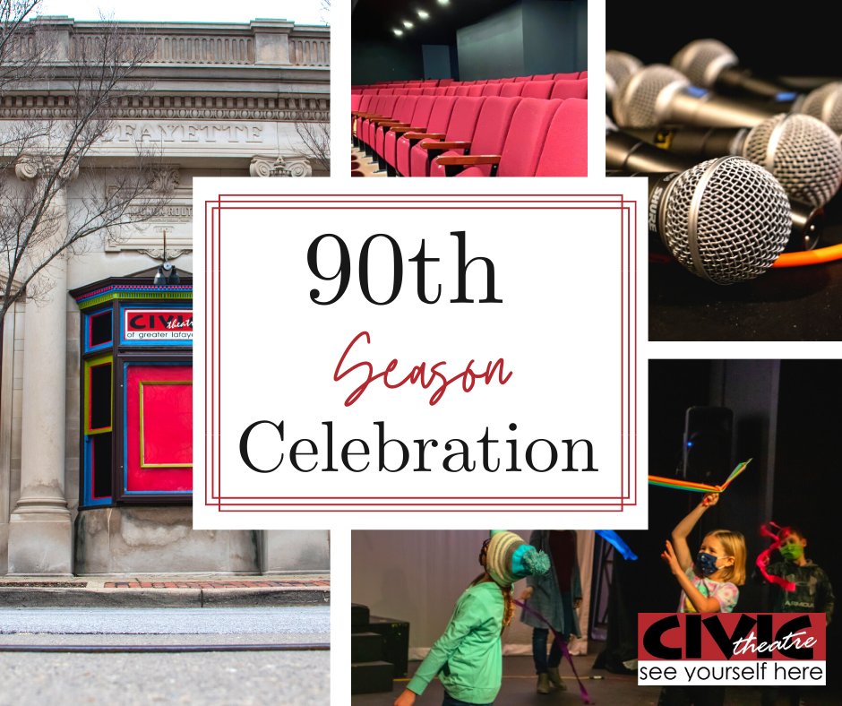 Cheers to our 90th anniversary of bringing music, laughter and joy to our theatre family and patrons. We are incredibly thankful for the support and love that we have received throughout the years. Here’s to many more years of bringing the community together one show at a time.