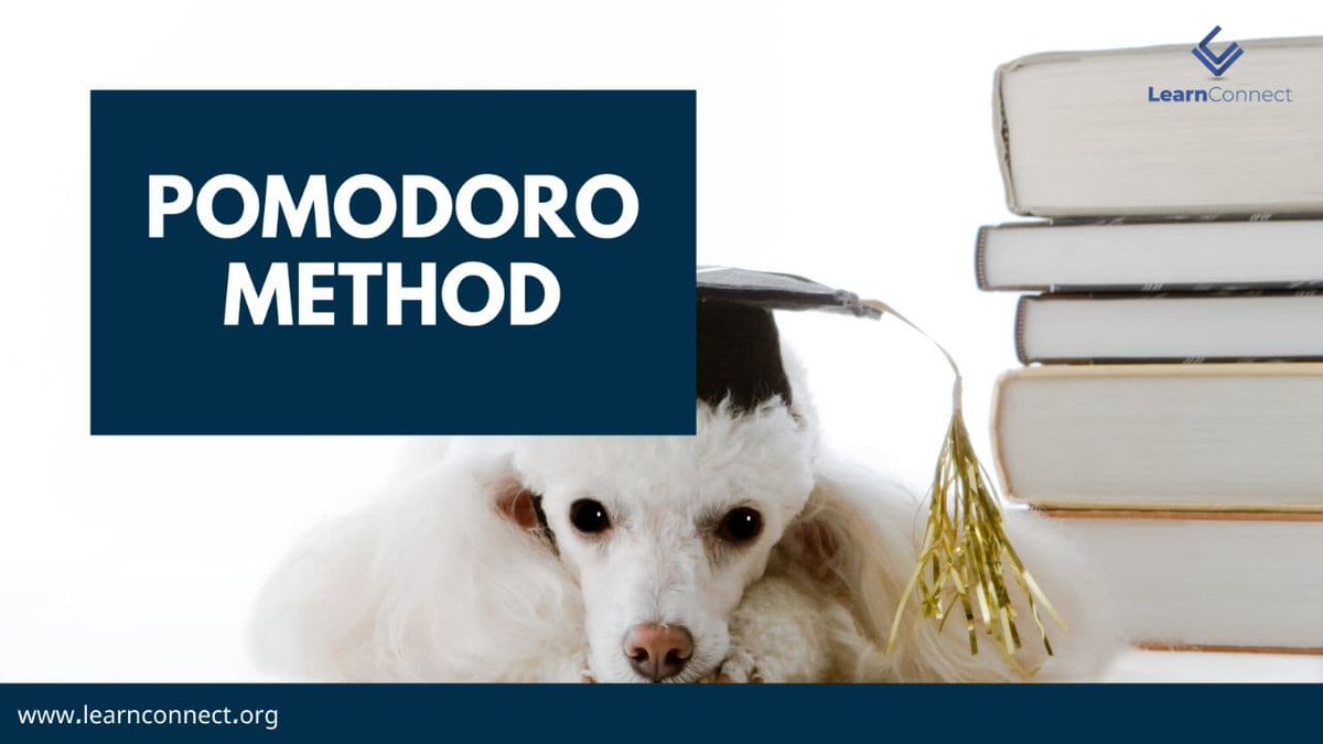 LearnConnect2's tweet image. Pomodoro Method is a technique in which 25 minutes sessions are divided by 5 minutes rests. It helps people to have a maximum focus in the session.📖
Because of the 5 minutes breaks, you can refresh your mind and regain your focus.⏰
Without a break, you start to lose focus.