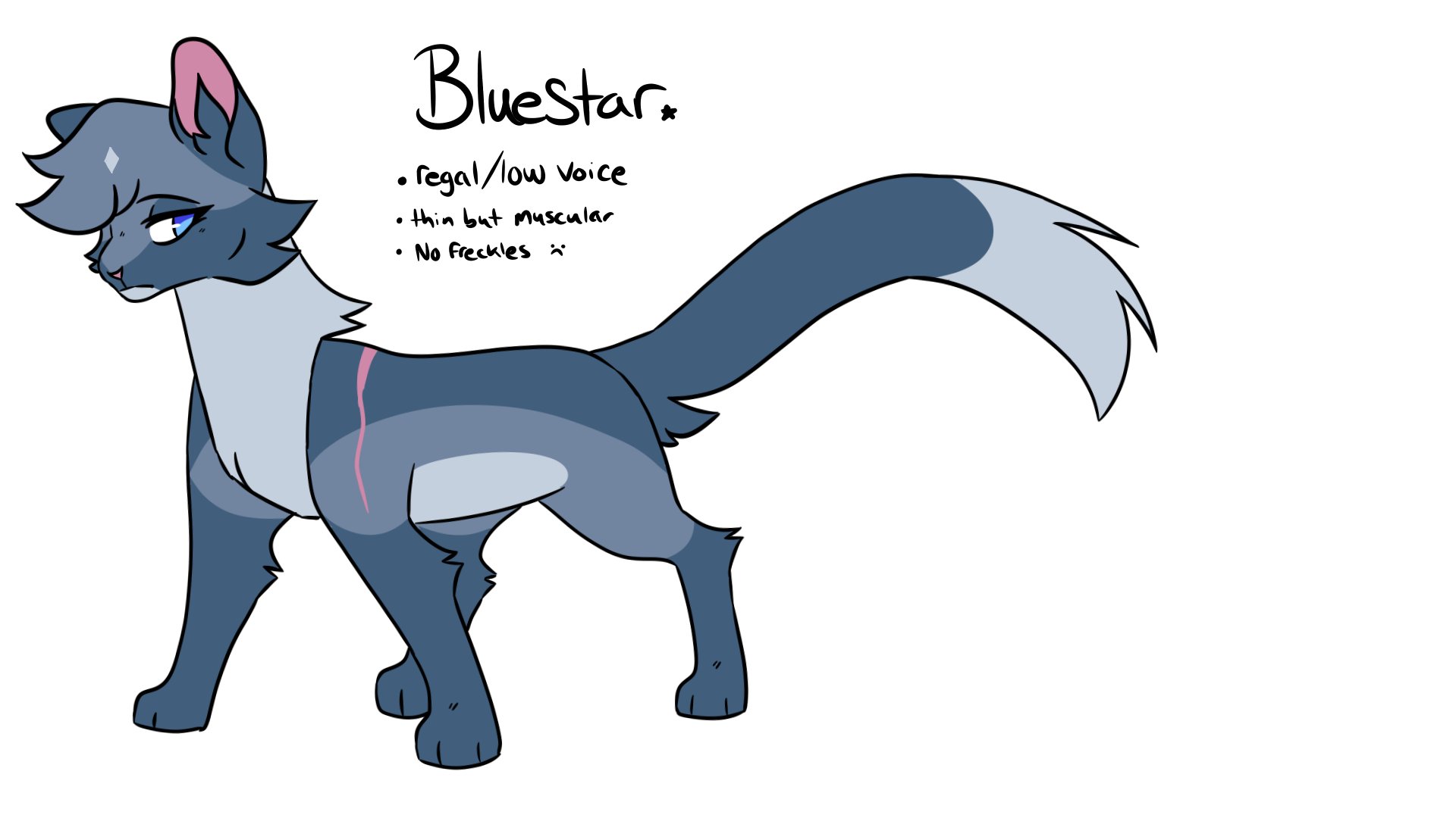 🌸.: Moth (They/It) :.🌸 on X: Bluestar #Bluestar #warriorcats