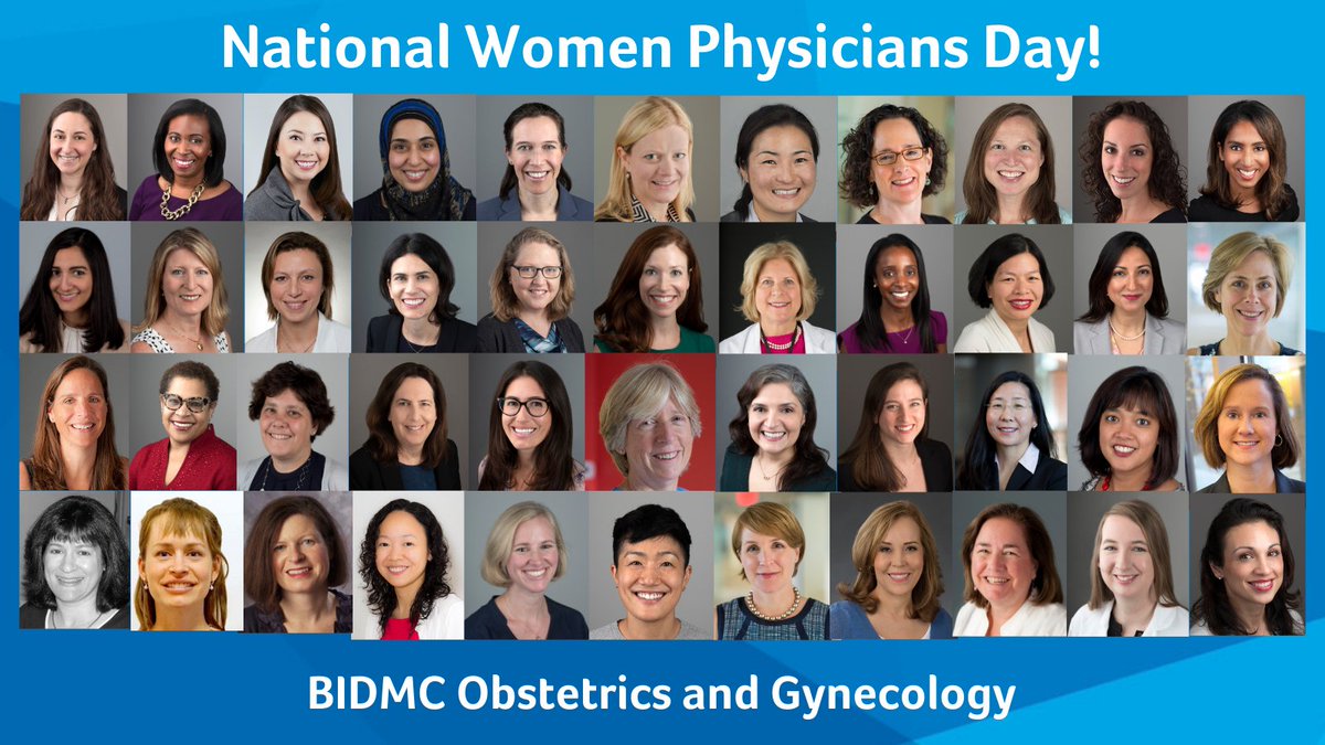 It's #NationalWomenPhysiciansDay and we couldn't be more proud or feel more lucky to have this incredible team of OBGYNs at <a href="/BIDMChealth/">BIDMC</a>! #NWPD #WomenPhysiciansDay