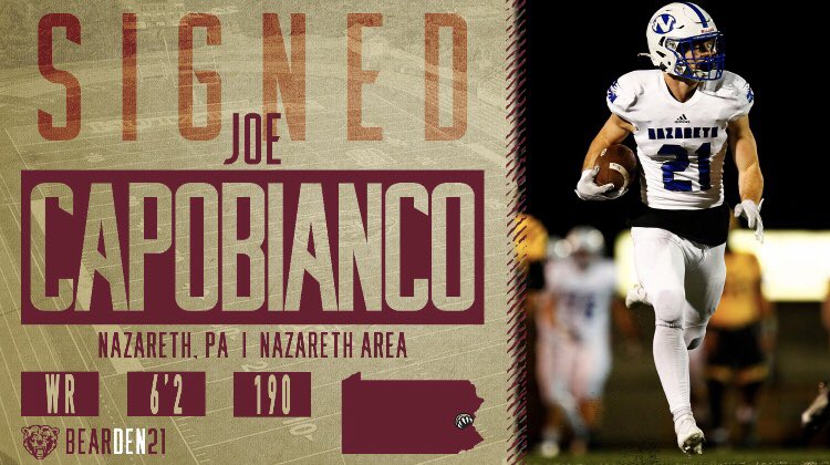 Adding a major weapon to our offense‼️ Welcome to the FAMILY Joe‼️ #BearsEat #BearsCompete #BearDen21 🐻🍽