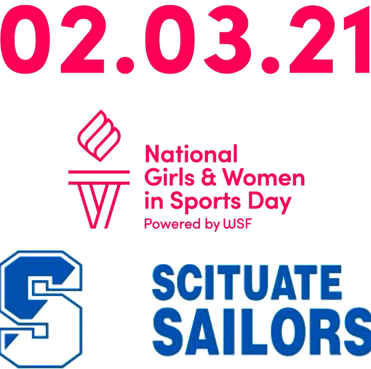 SHS Athletics (@scitathletics) on Twitter photo Happy National Girls and Women in Sports Day! Scituate is grateful to have such a special group of female student-athletes & coaches. <a href="/ScituateSchools/">Scituate Schools</a> <a href="/WomensSportsFdn/">Women's Sports Foundation</a> #LeadHerForward #NGWSD Happy National Girls and Women in Sports Day! Scituate is grateful to have such a special group of female student-athletes & coaches. <a href="/ScituateSchools/">Scituate Schools</a> <a href="/WomensSportsFdn/">Women's Sports Foundation</a> #LeadHerForward #NGWSD