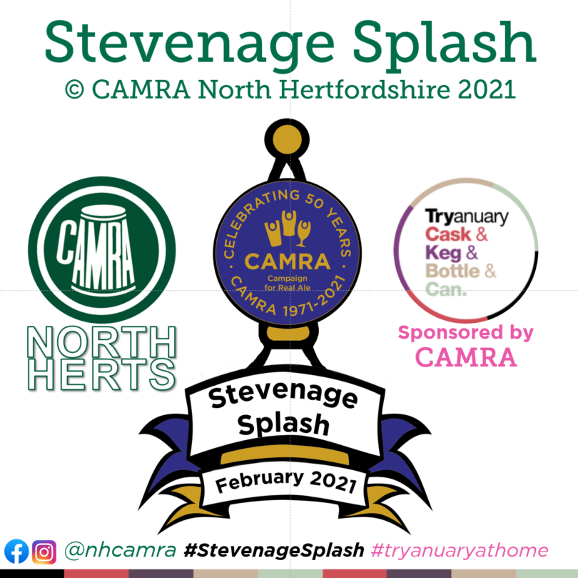 Don't forget to take part in Stevenage Splash <a href="/nh_camra/">CAMRA North Hertfordshire</a> #StevenageSplash #tryanuaryathome