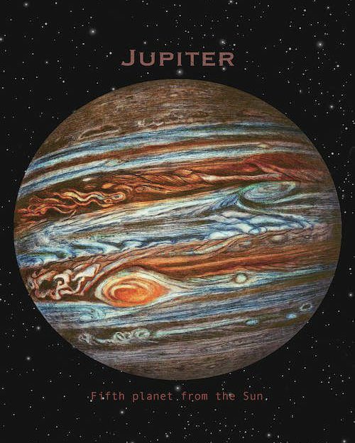 Alex Kingston as the Solar System