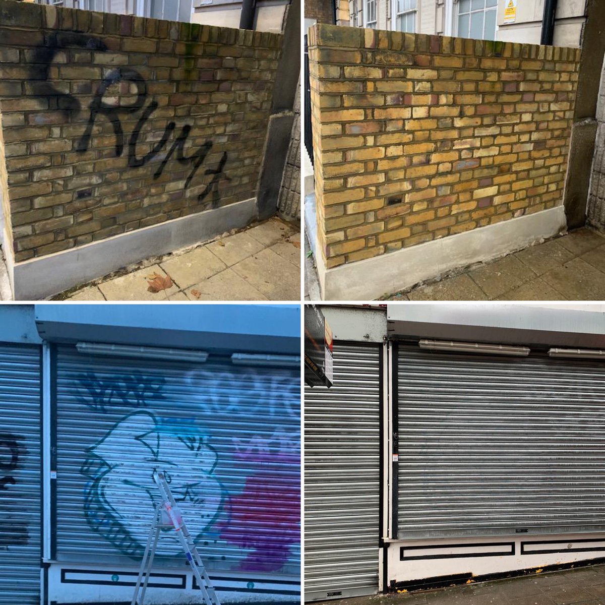 Graffiti has been on the rise during the pandemic but our reactive teams have been doing their best to keep on top of it!!