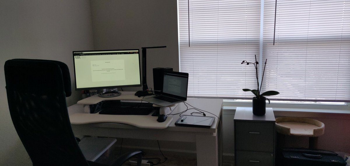 ✅ Radiology Core exam
Very happy and pleasantly surprised with the overall smoothness of the remote exam delivery system. There were tiny bugs here and there (calc didn't always work), but image quality on my old generic monitor was never an issue. Kudos to <a href="/ABR_Radiology/">American Board of Radiology</a>