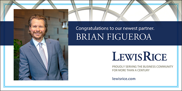 Join us in congratulating Brian J. Figueroa on his promotion to member of the Firm! bit.ly/3rjrFwR