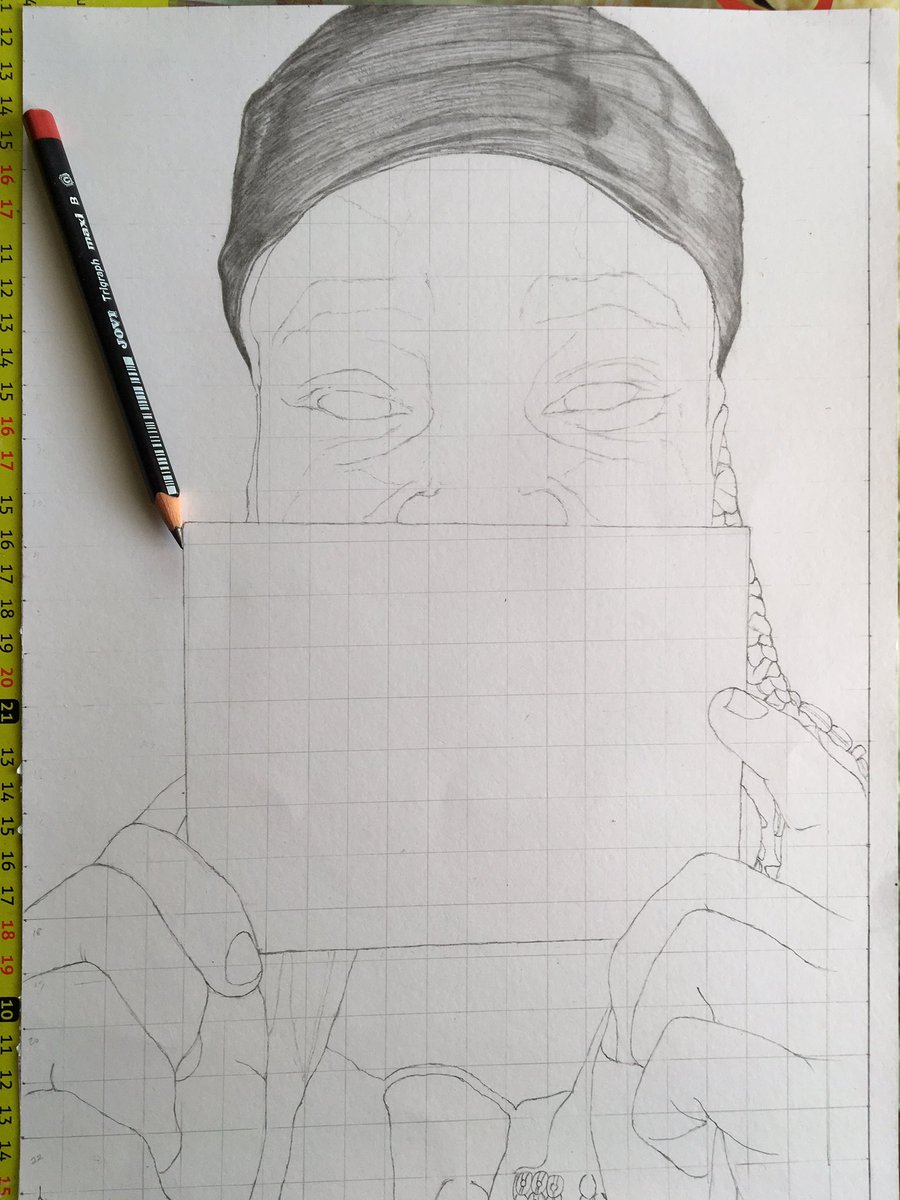 FSliss's tweet photo. Graphite work... ✏️ 
With its story behind it...
Wait for it ...
Fidelis’Art https://t.co/xgd3uRc2jk