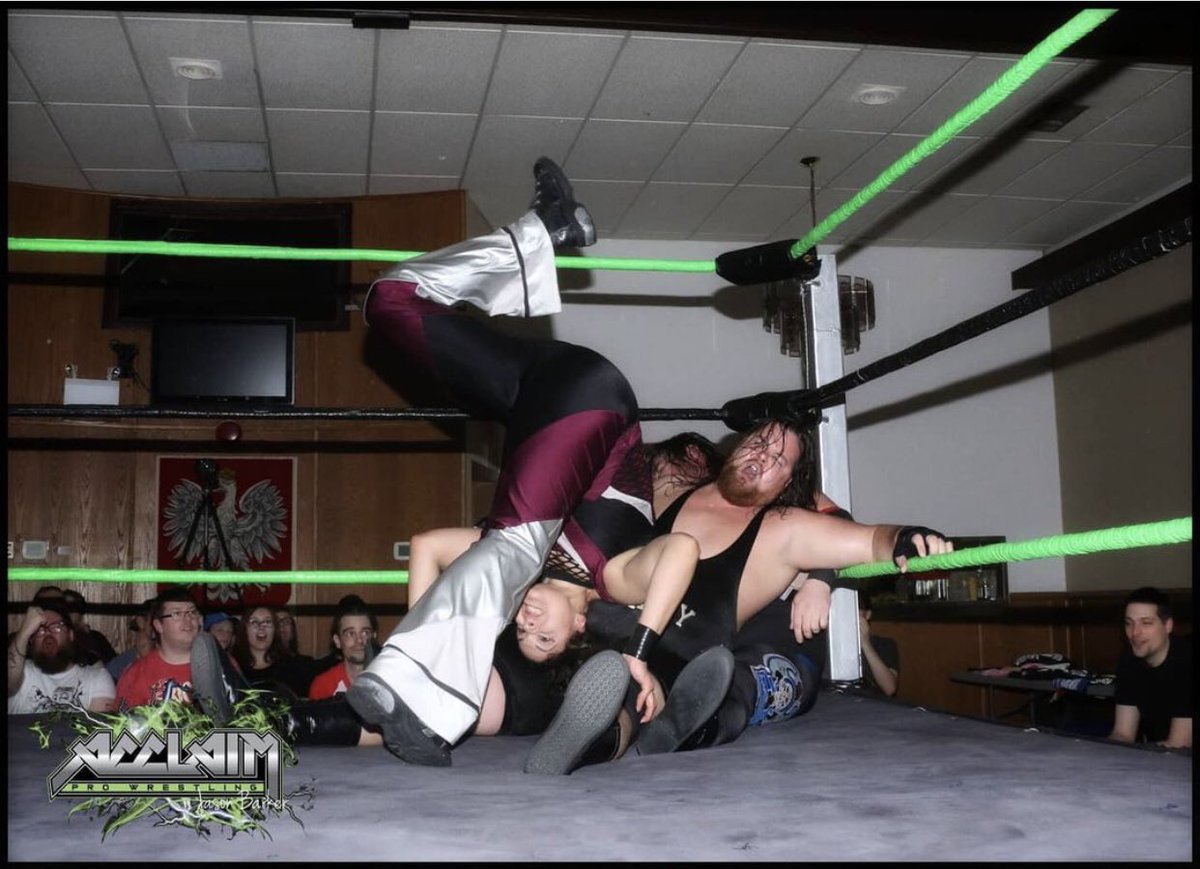 Acclaim_Pro's tweet photo. .@VanessaMtKraven, Big Daddy D-Roy &amp; @DeckerTheAx

#ottawa #ontario #canada #ottawaevents #wrestling #prowrestling #indiewrestling #ilovewrestling #ontarioindies #canadianindies #wwe #aew #impactwrestling #apw #acclaimprowrestling #bigdaddydroy #vanessakraven #deckertheax https://t.co/J1doZURJWY