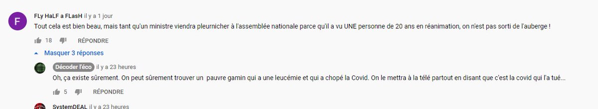 Ah je rajouterais ça, parce que bon ne pas avoir de sentiments ok, mais un minimum tout de même ?+ de 20% des réas ont moins de 60 ans