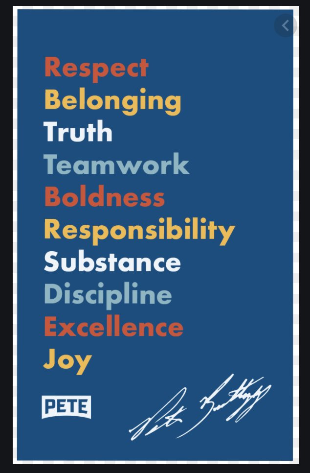 We also live by the Rules of the Road (or try to). The  #ROTR shape how we engage with not only one another, but with others. We believe in changing how Politics is done. The  #ROTR guided the campaign - as did Relational Organizing. 4+