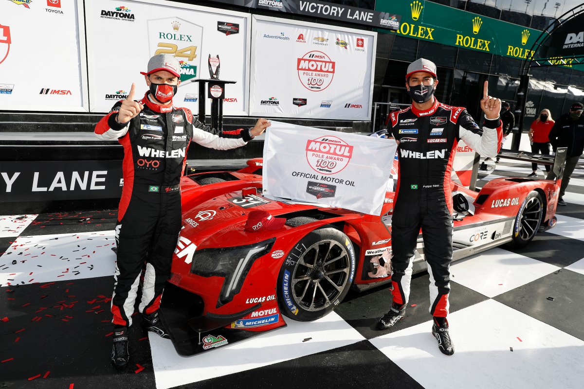 IMSA's tweet image. Saturdays are for GIVEAWAYS!

One random follower who retweets this post by Monday, February 8th will win a @Motul Pole Award flag autographed by the Motul Pole Award 100 winners @Daytona! 

Good luck!

#IMSA