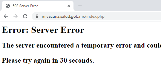 lionwebsmx's tweet photo. #MiVacuna tuvo falta de planeación, necesita #balanceadoresdecarga y una mejor integración de las #APIs con #Renapo y #thirdpartys. #FelizMiercoles https://t.co/CyHk44vlvr