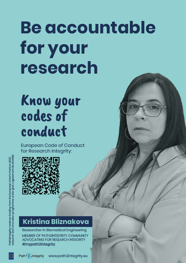 Path2Integrity's tweet photo. 💡A good #research should be #accountable, #ethical and #accurate! 
📢The project's #MyPath2Integrity campaign aims to showcase the excellence of coherent research #integrity!

🎥Watch the message from the #Path2Integrity role model Sonia Fernandez here: https://t.co/MVsHrV9iLE https://t.co/8EmU6VKmZS