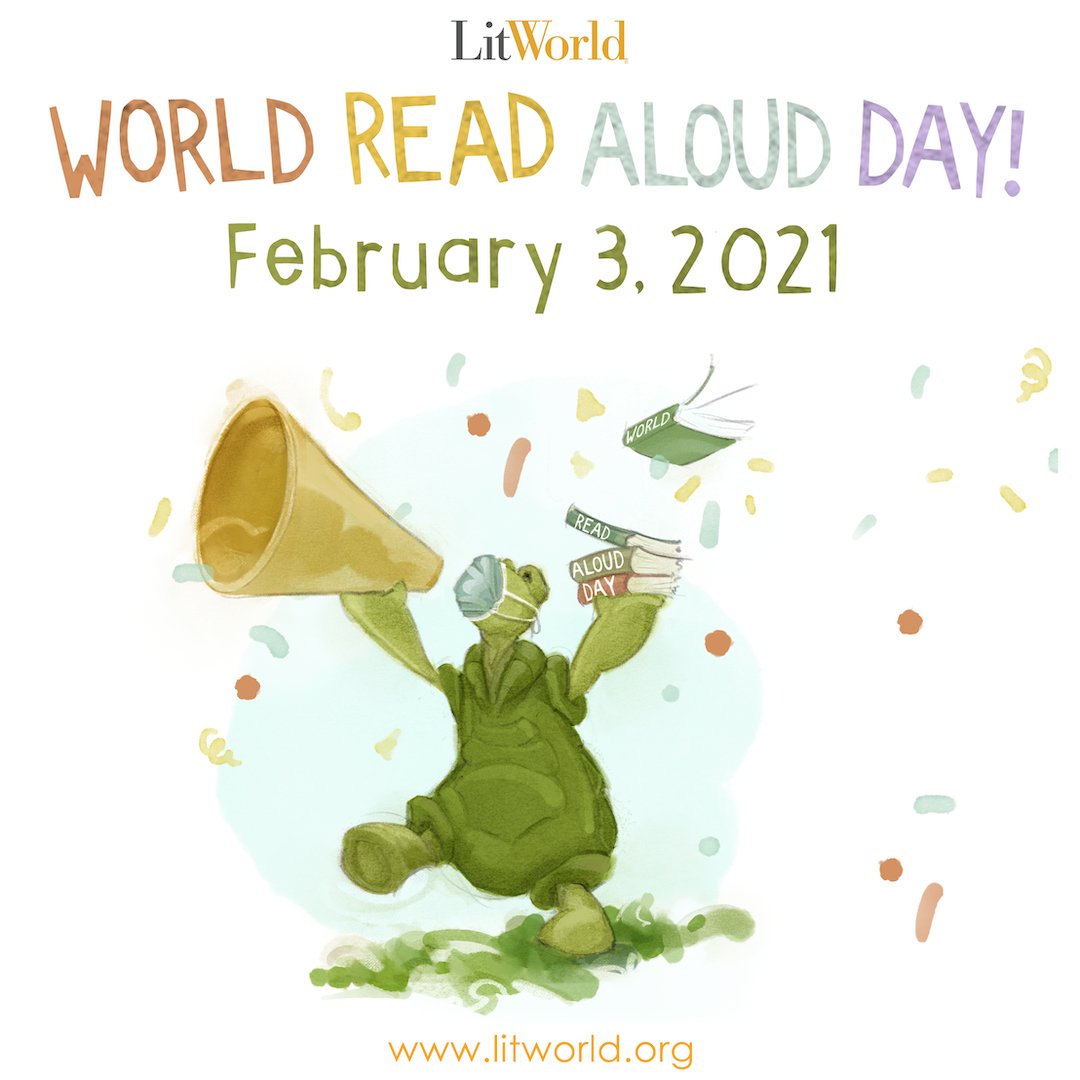 February 3rd is #WorldReadAloudDay - what are you reading today to celebrate?
Join us on our Facebook page at 10:15am for Family #Storytime to hear stories, songs, and rhymes with a librarian.