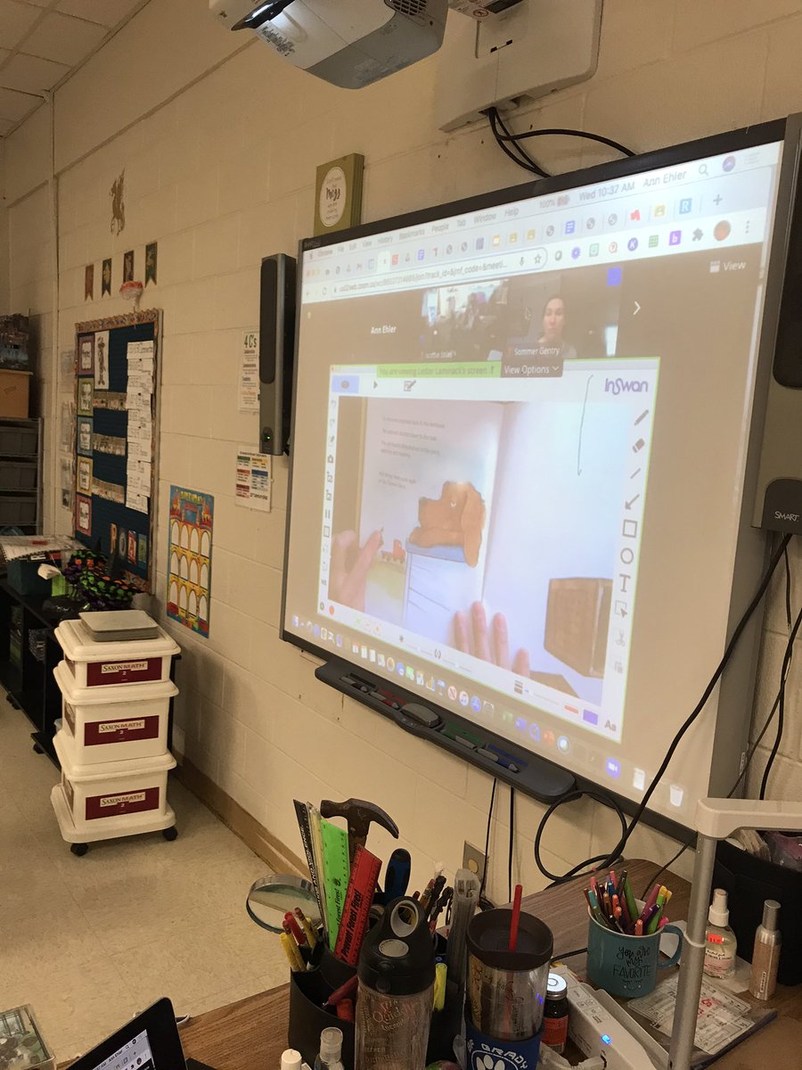 AnnEhler's tweet photo. @lester_laminack @lisaghthomas #WorldReadAloudDay #WRADChallenge #Watching ReadALoud with Lester Laminack!! It’s a great book! Can’t wait for the next one to be published! https://t.co/lNtDxI38Mr