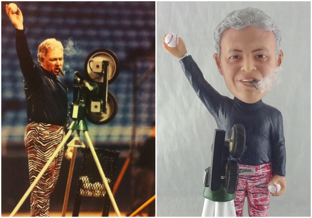 New post: Remember that iconic photo of former #mntwins manager Tom Kelly during batting practice wearing Zubaz and smoking a cigar?

Now it's a bobblehead.

strib.mn/3pOJyTS