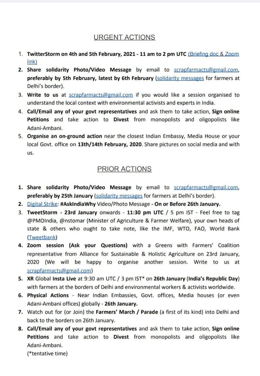 GurleenKBrar's tweet photo. Well! Well! The whole international conspiracy of discrediting and maligning India’s image has been mistakenly exposed by @GretaThunberg (now deleted tweet) ! As they say devil lies in the details! 
Have a look!
@TajinderBagga https://t.co/X02elK5izZ