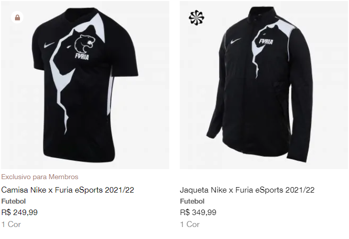camiseta nike furia