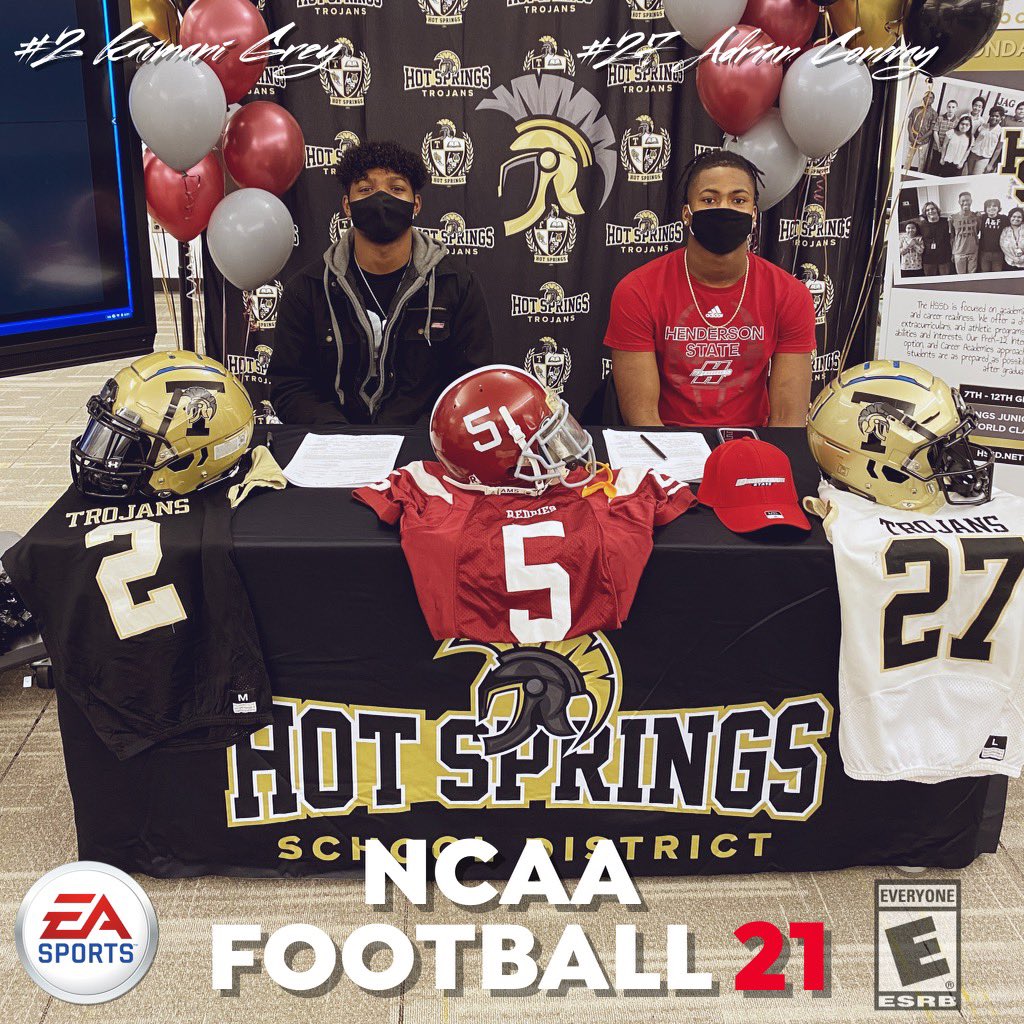 Hot Springs Football (@hotspringsfb) on Twitter photo Signed, Sealed, and Delivered from <a href="/HotSpringsFB/">Hot Springs Football</a> to <a href="/ReddiesFB/">Henderson State Football</a> !! Congrats <a href="/SaucyA_27/">Adrian Conway #27</a> @GrayKaimani on this special day! Go Be Great! ‼️ Be DifferenT, BuilT DifferenT‼️ Signed, Sealed, and Delivered from <a href="/HotSpringsFB/">Hot Springs Football</a> to <a href="/ReddiesFB/">Henderson State Football</a> !! Congrats <a href="/SaucyA_27/">Adrian Conway #27</a> @GrayKaimani on this special day! Go Be Great! ‼️ Be DifferenT, BuilT DifferenT‼️
