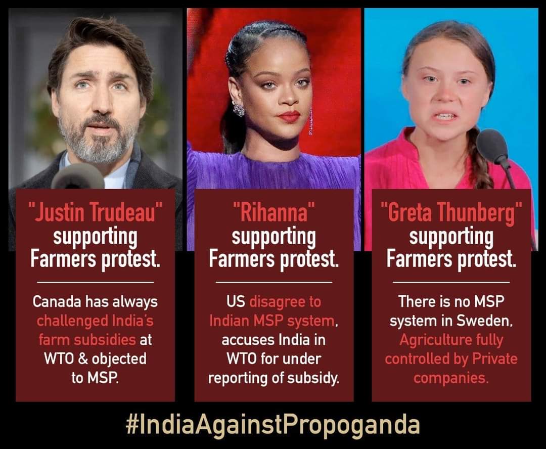 #IndiaAgainstPropaganda #IndiaTogether 
To all the 'well wishers': we are capable of resolving our issues. Talks have been on going for a long time. We live in a democracy, sometimes things do take time.