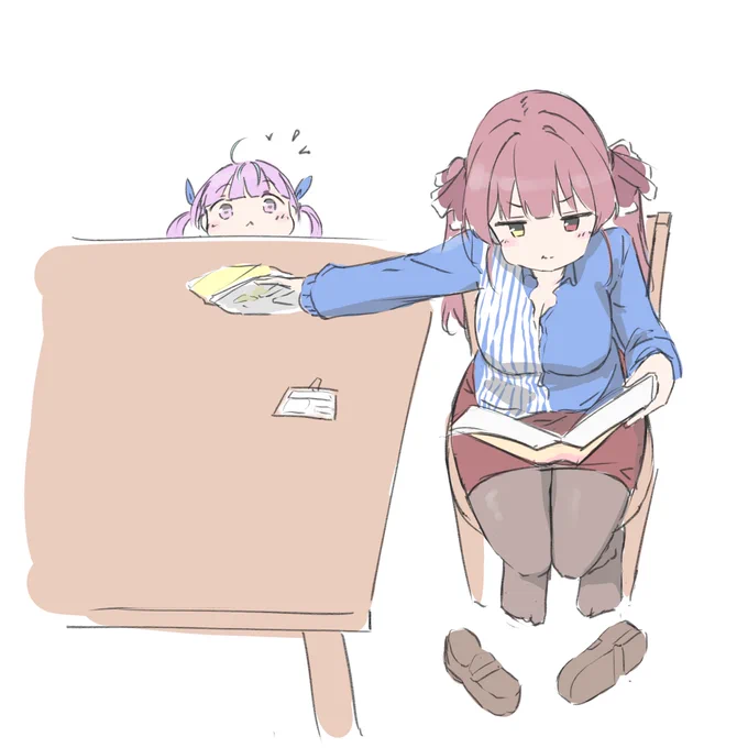 休み中の落書き 