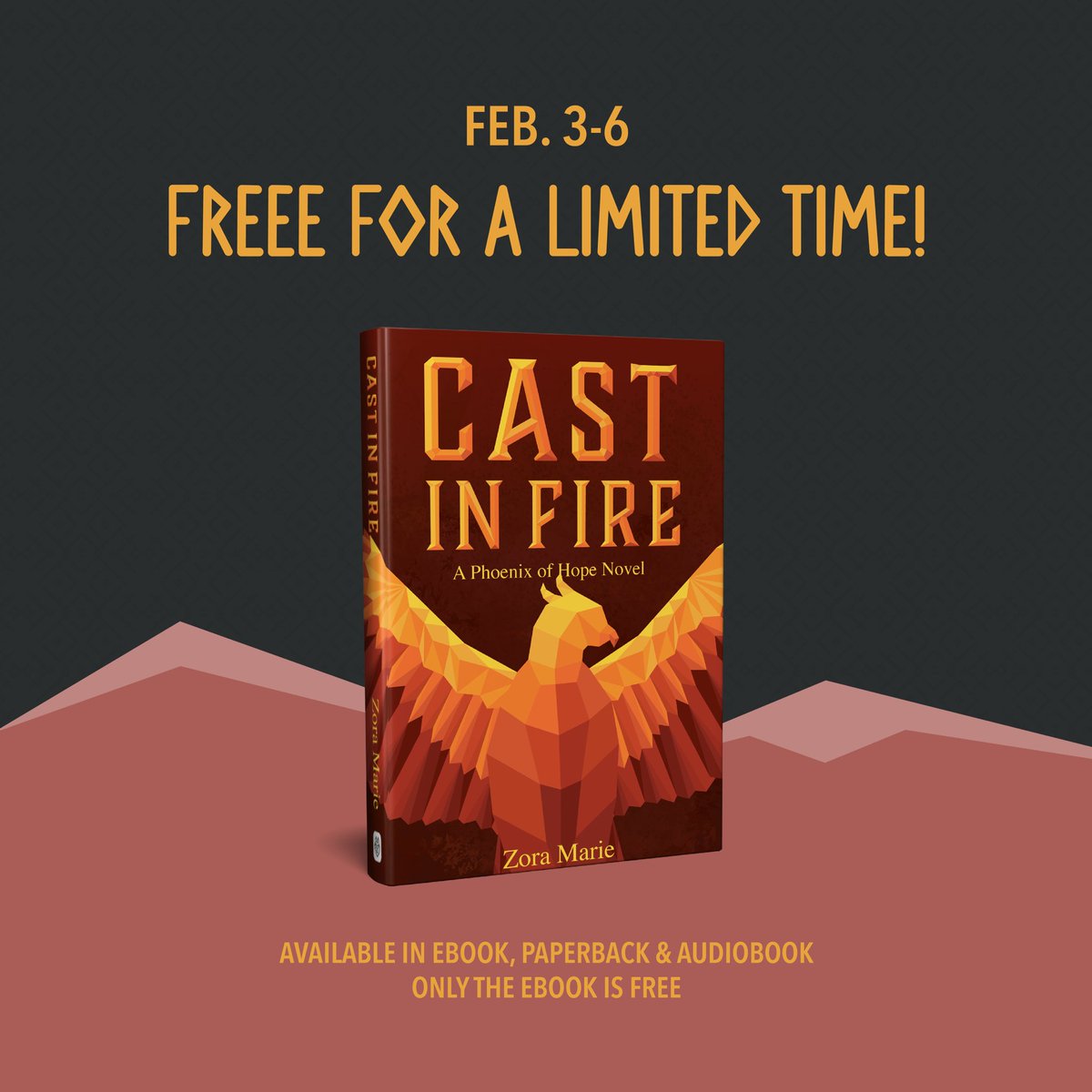 In celebration of the release of the final book in the series, we have decided to make Cast in Fire free for a limited time! Get your copy now. Amazon US: amazon.com/dp/B084T8L4JM Amazon UK: amazon.co.uk/dp/B084T8L4JM Amazon AU: amazon.com.au/dp/B084T8L4JM