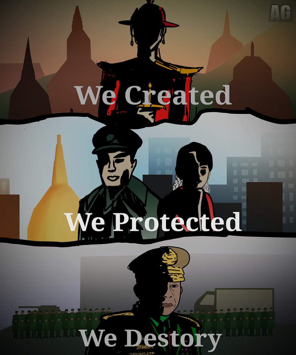 We_need_democracy 
AungSanSuuKyi_government
#CivilDisobedienceMovement 
#JusticeForMyanmar