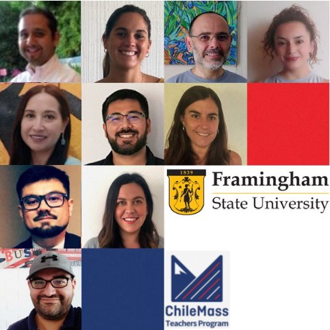 FraminghamU's tweet photo. #FramState is proud to announce an historic agreement with @ChileMass to provide an educational program that supports and enhances the linguistic and pedagogic skills of educators in Chile's K-12 schools in spring and fall of 2021. Read more: https://t.co/gECEwUkxTy https://t.co/UoZMOzHqR7