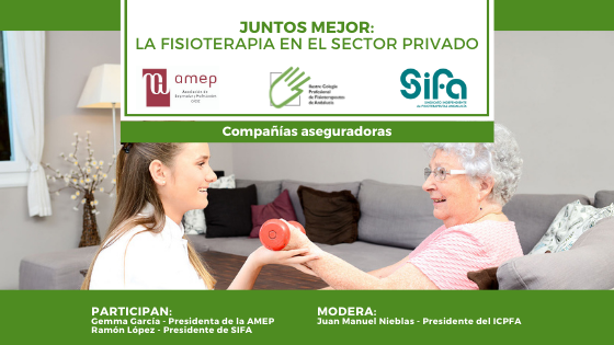 📽️#Aseguradoras y #Fisioterapia
🤝Debate organizado por <a href="/Colfisio/">Colfisio</a> para profundizar en el tema. La mesa fue moderada por <a href="/juanmanieblasMA/">Juan Manuel Nieblas</a> y participaron la presidenta de <a href="/amepcadiz/">AMEPCádiz</a>, <a href="/GemmaGarciaB/">Gemma García Bermude</a>, y el presidente de <a href="/SIFA_oficial/">Sindicato_SIFA</a>, Ramón López

📲 ow.ly/z1QL50Dq9AJ